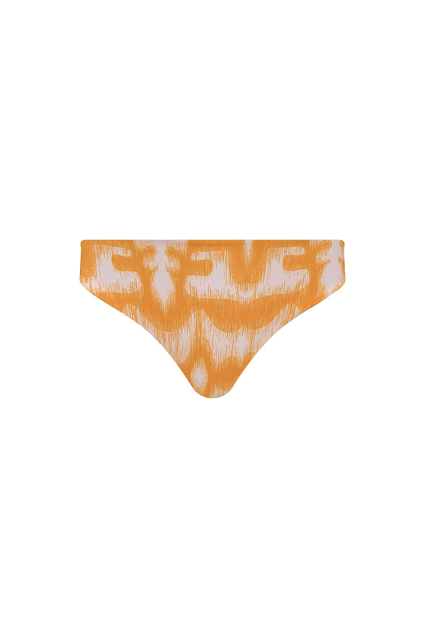 Guava Bottom / Yellow Ikat Western